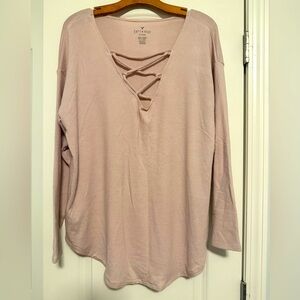 Soft pink sweater